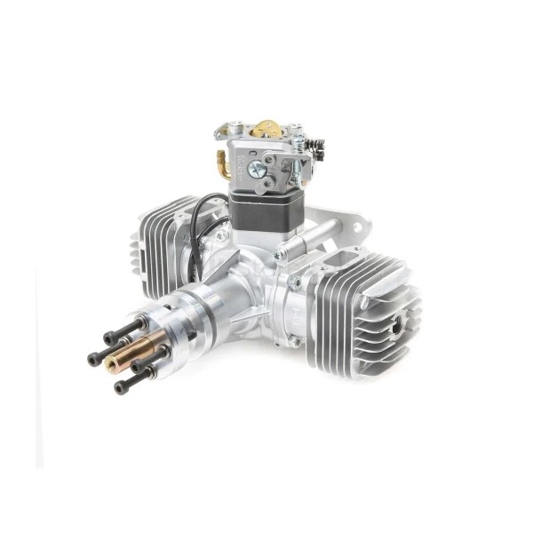 New DLE Engine DLE-40cc Twin Gasoline W/ Electronic Ignition for RC Plane Twin Gasoline RC Plane